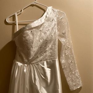 Wedding dress or prom dress